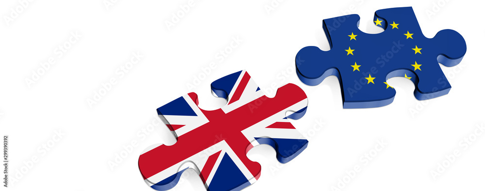 Brexit Konzept - Großbritannien verlässt die Europäische Union Brexit Konzept - Großbritannien verlässt die Europäische Union