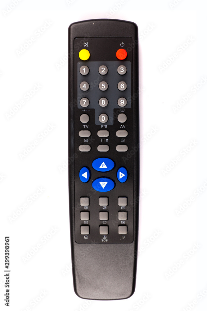 unnamed tv remote control on white background unnamed tv remote control on white background