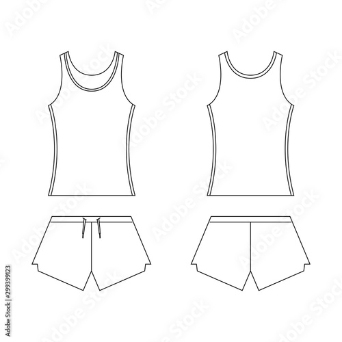 Uniforme de atletismo mujer