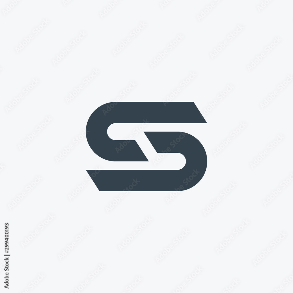 Letter S logo icon design template elements. Letter S logo icon design template elements.