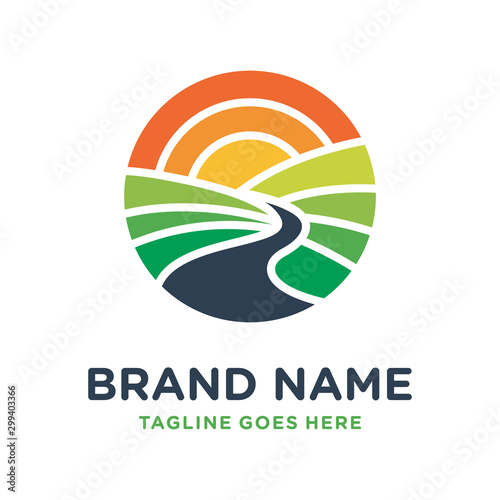 Farm Hill Circle Logo Design