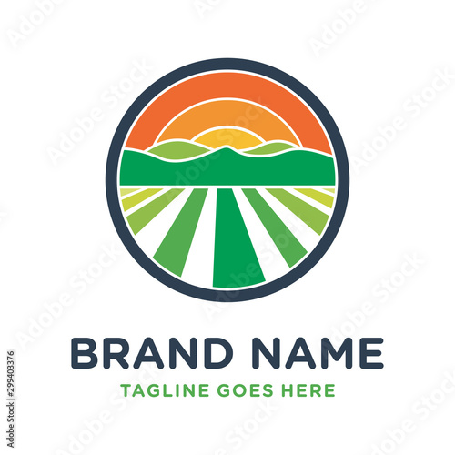 Farm Hill Circle Logo Design