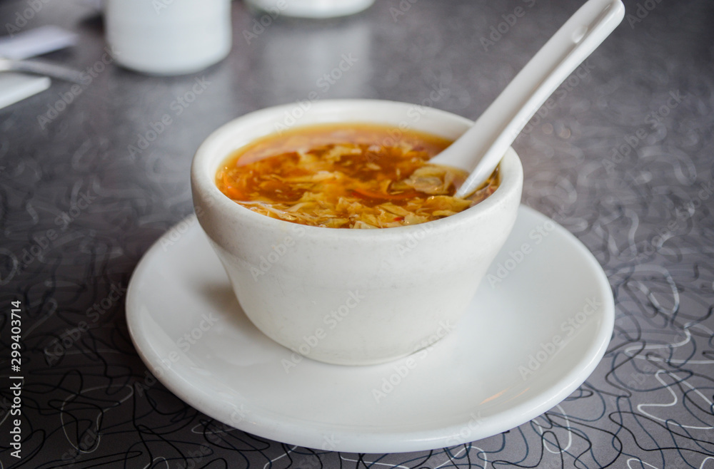 Chinese food, soup Chinese food, soup