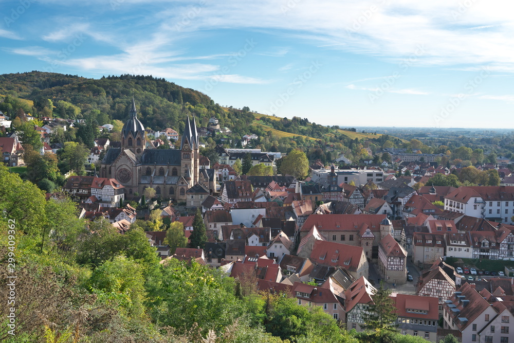 Fototapeta premium Altstadt von Heppenheim