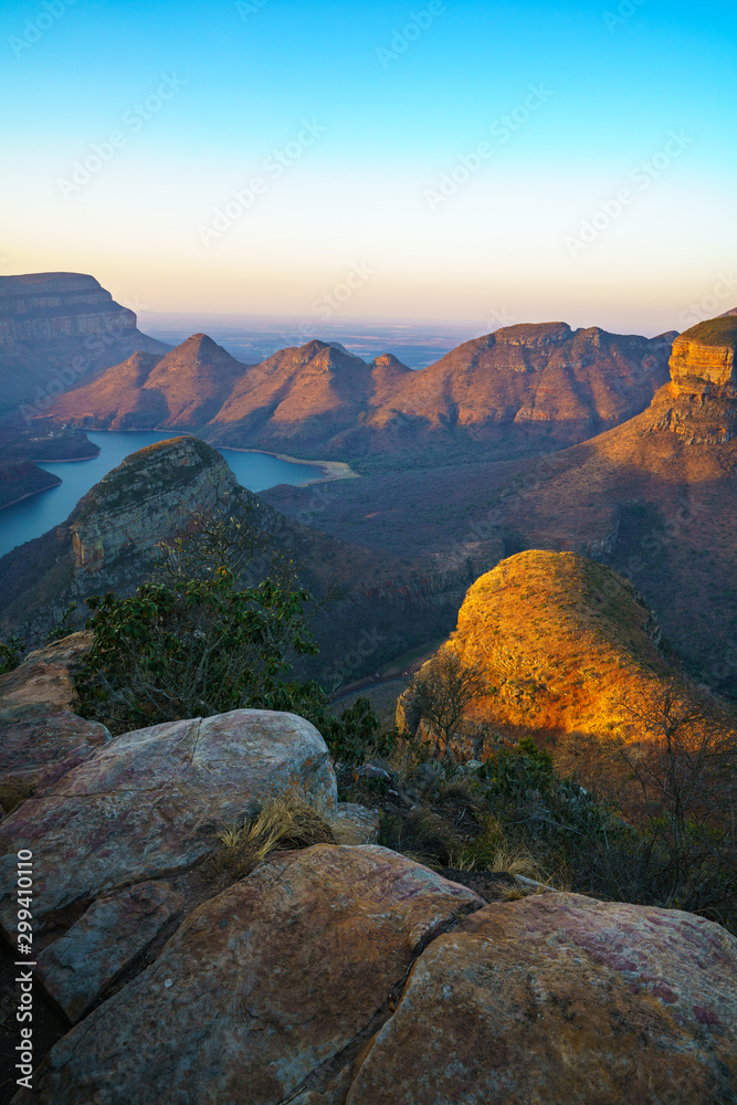 three rondavels and blyde river canyon at sunset, south africa 63