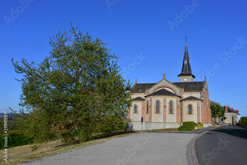 Eglise Saint Fiacre à Monétay-sur-Allier (03500), département de l'Allier en région Auvergne-Rhône-Alpes, France