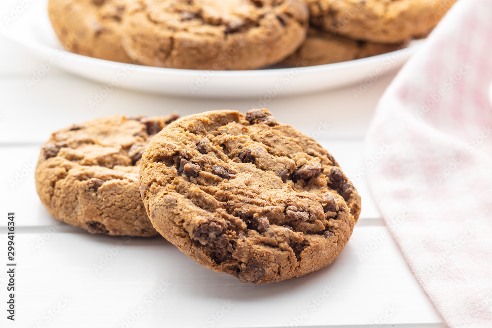 Sweet chocolate cookies. Sweet chocolate cookies.