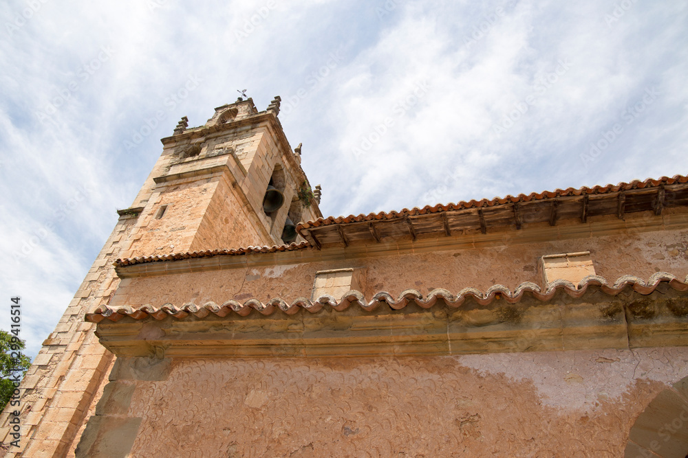 Route of Cid and Don Quixote, Atienza village in Guadalajara, province, Castilla-La Mancha, Spain Route of Cid and Don Quixote, Atienza village in Guadalajara, province, Castilla-La Mancha, Spain