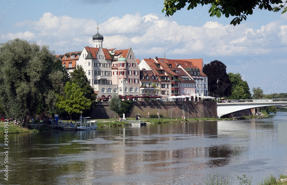Fototapeta premium Donau in Ulm
