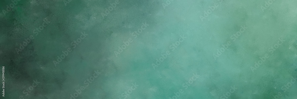 old color brushed vintage texture with cadet blue, dark slate gray and sea green colors. distressed old textured background with space for text or image - obrazy, fototapety, plakaty 