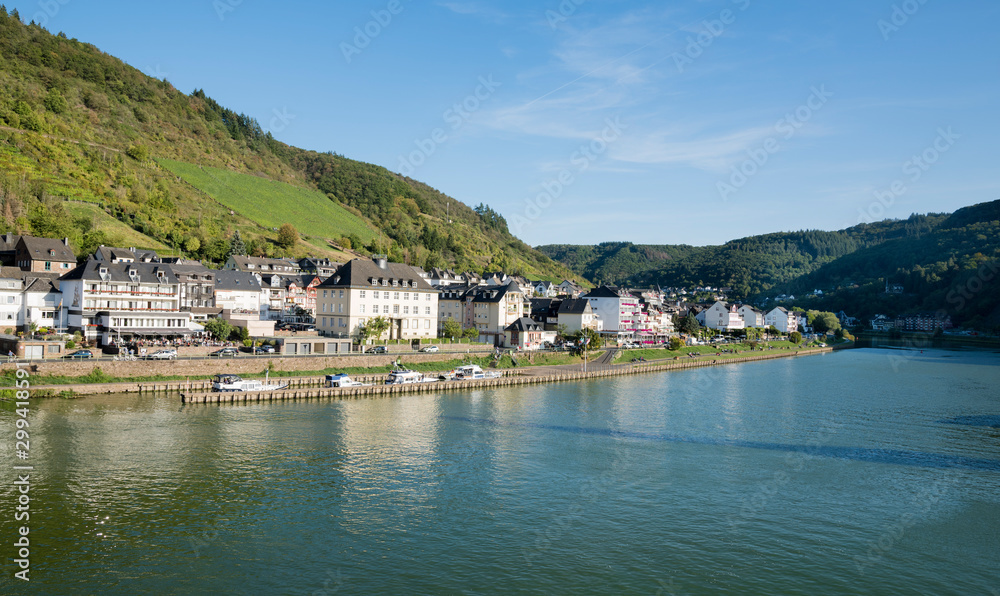 District Cond of Cochem on the Mosel. Rhineland-Palatinate, Germany, Europe