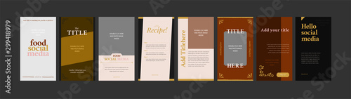 Food Social Media Templates 2 (portrait)