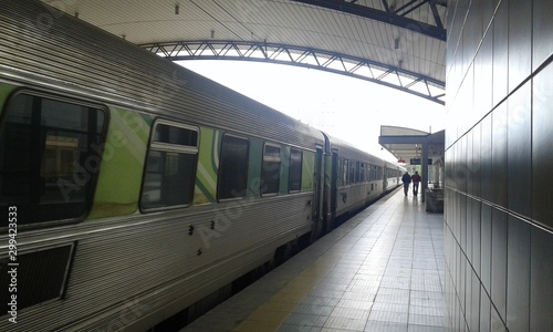 train in the station
