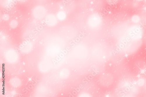 Christmas art abstract background on pink.