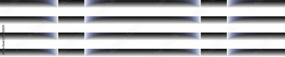 Obraz premium Digital art, abstract panoramic 3D objects, Germany