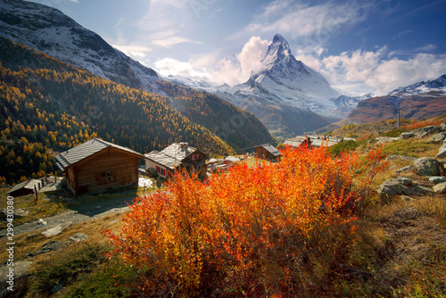 Matterhorn and Autumn