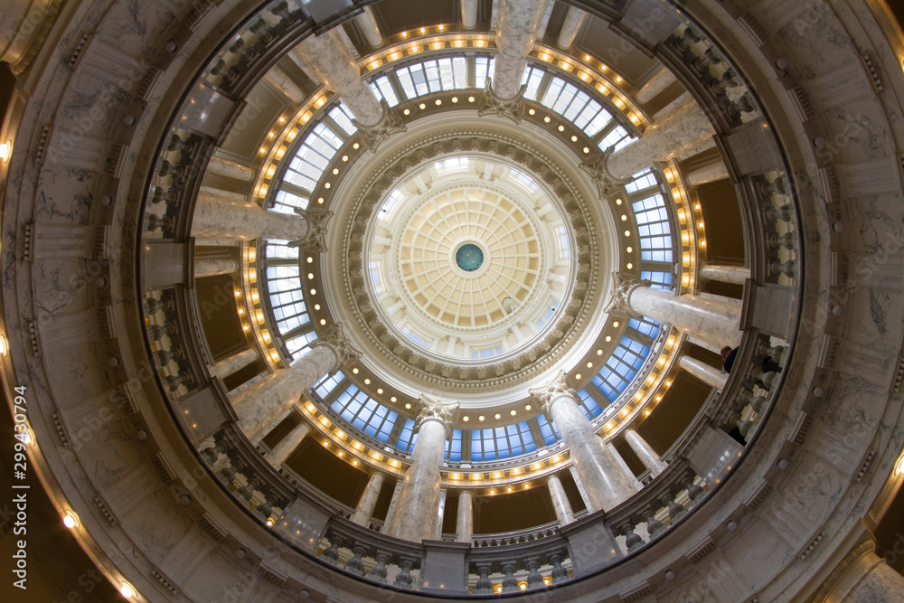 Dome on the Idaho state capital building