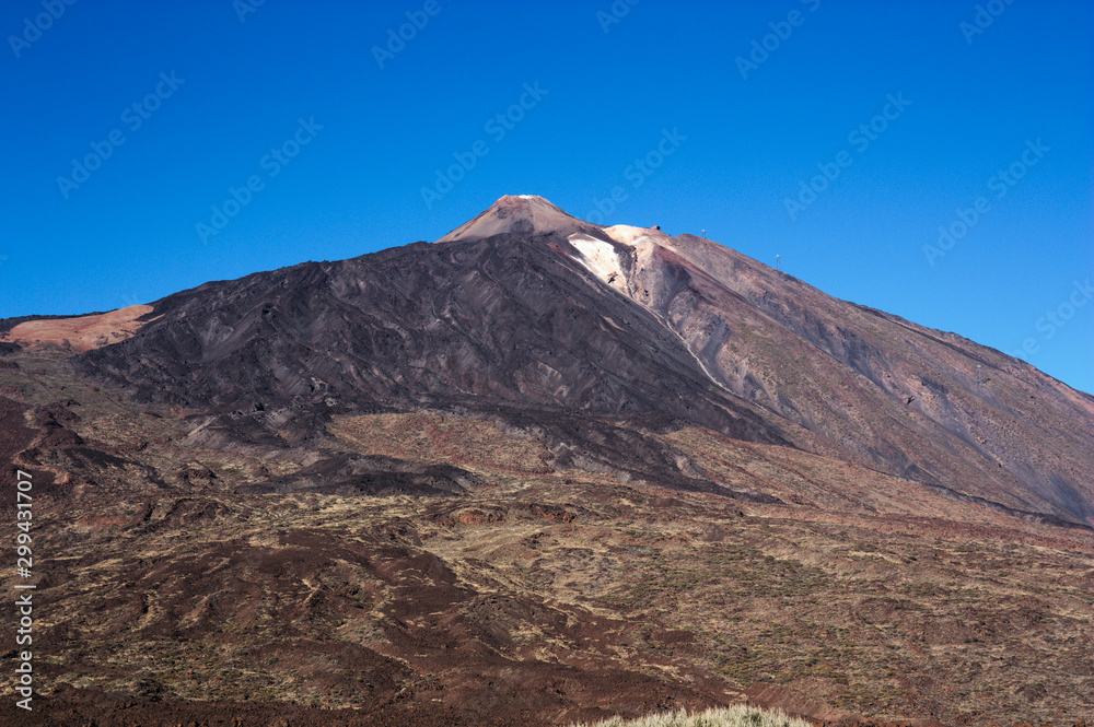 El Teide, the volcano located on the island of Tenerife (Canary Islands, Spain).