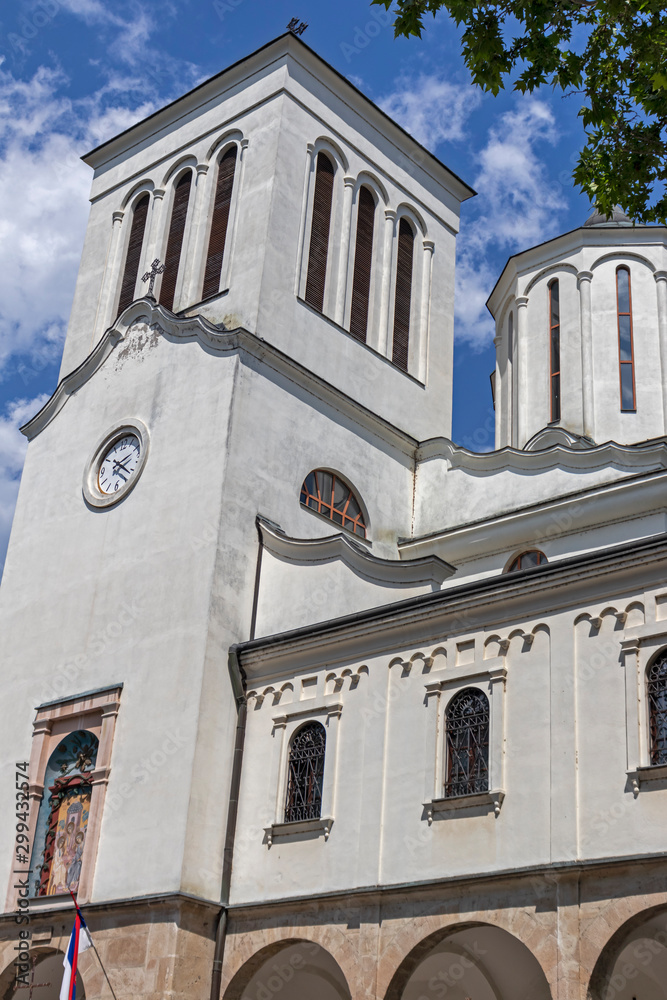 Holy Trinity Orthodox Cathedral church in City of Nis, Serbia