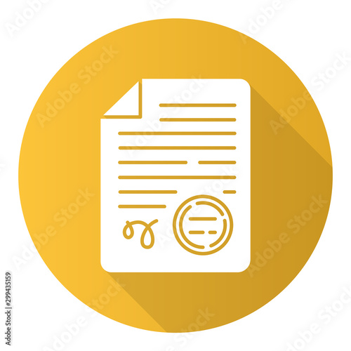 Translation flat design long shadow glyph icons set. Human interpretation, apostilles and document legalization. Online dictionary application. Instant translator app. Vector silhouette illustration
