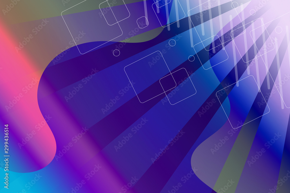 Naklejka premium abstract, blue, pattern, wallpaper, illustration, design, light, texture, geometric, pink, graphic, square, red, bright, purple, black, triangle, color, technology, futuristic, art, green, backdrop