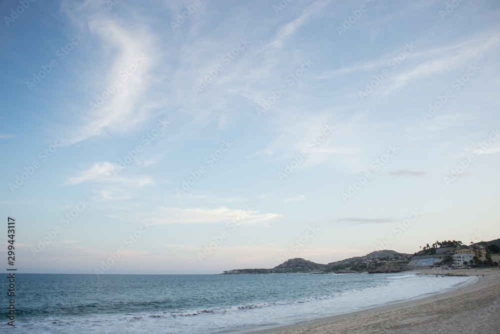 atardecer en los cabos