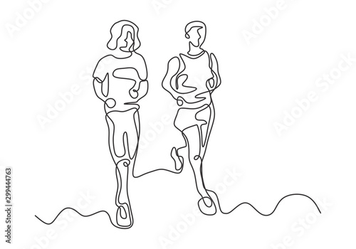 Continuous one line drawing...