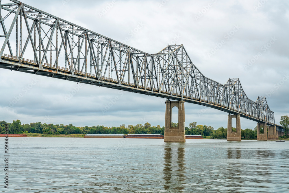 Fototapeta premium Cairo Ohio River Bridge