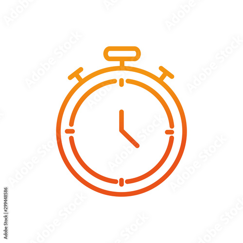 Free Download stopwatch sport gym fitness gradient line - GFXLoad