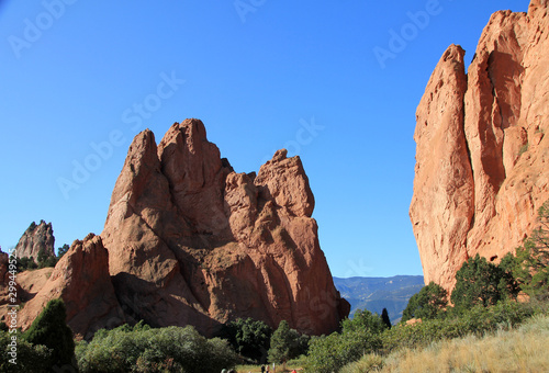 National park Garden of Gods in USA © Lucy 