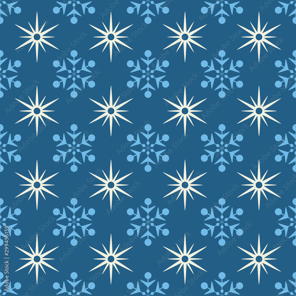Christmas seamless pattern for fabric and wrapping paper design Christmas seamless pattern for fabric and wrapping paper design