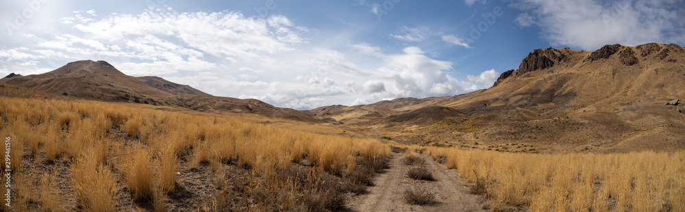 Trail through the Desert in the Wilson Creek Trail System in Idaho