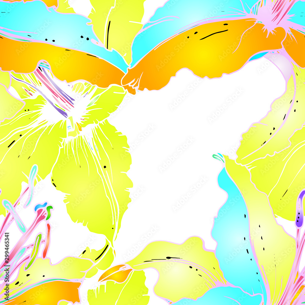 Pastel Floral Seamless Pattern. Delicate Pastel Floral Seamless Pattern. Delicate