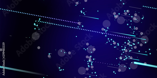 Fast Effect. Motion Neon. Seamless Pattern. Glitch