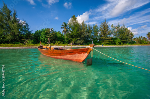 traditional boat and amazing place