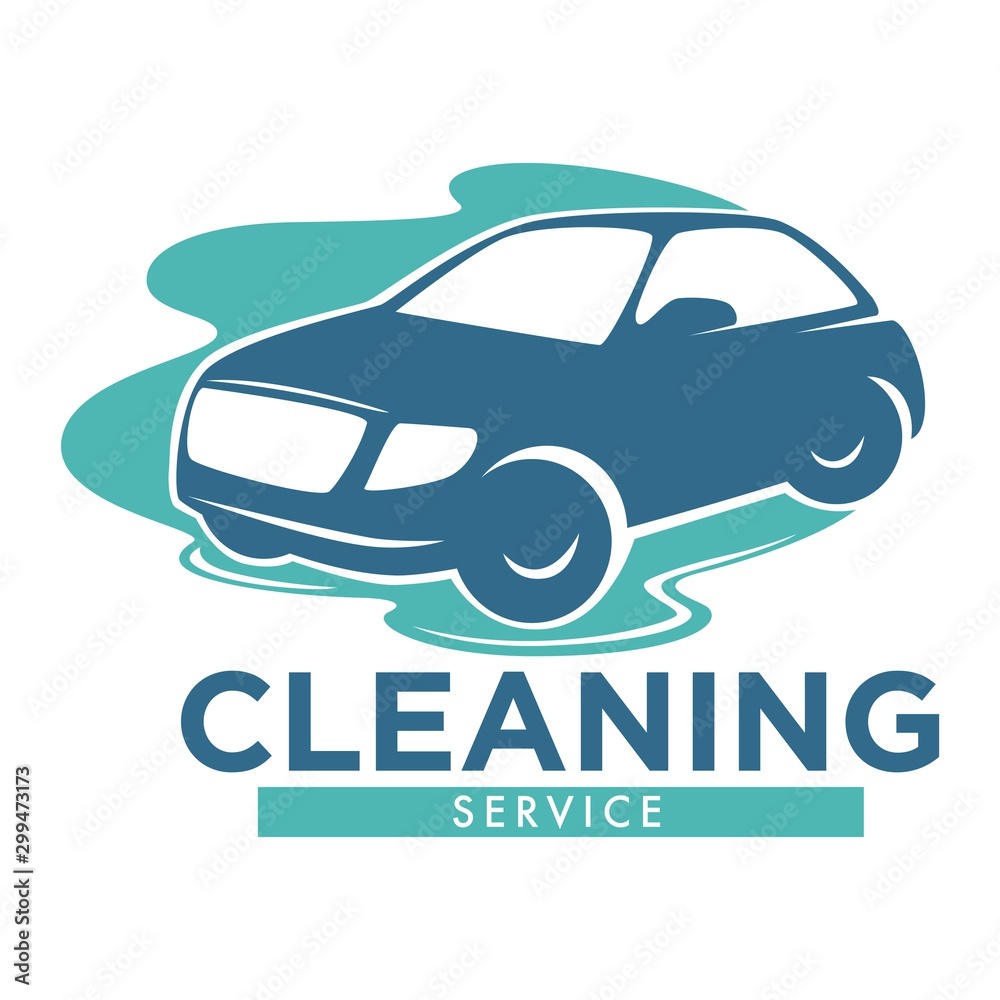 Cleaning service carwash station isolated icon vehicle