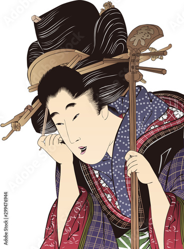 浮世絵　女性　その54