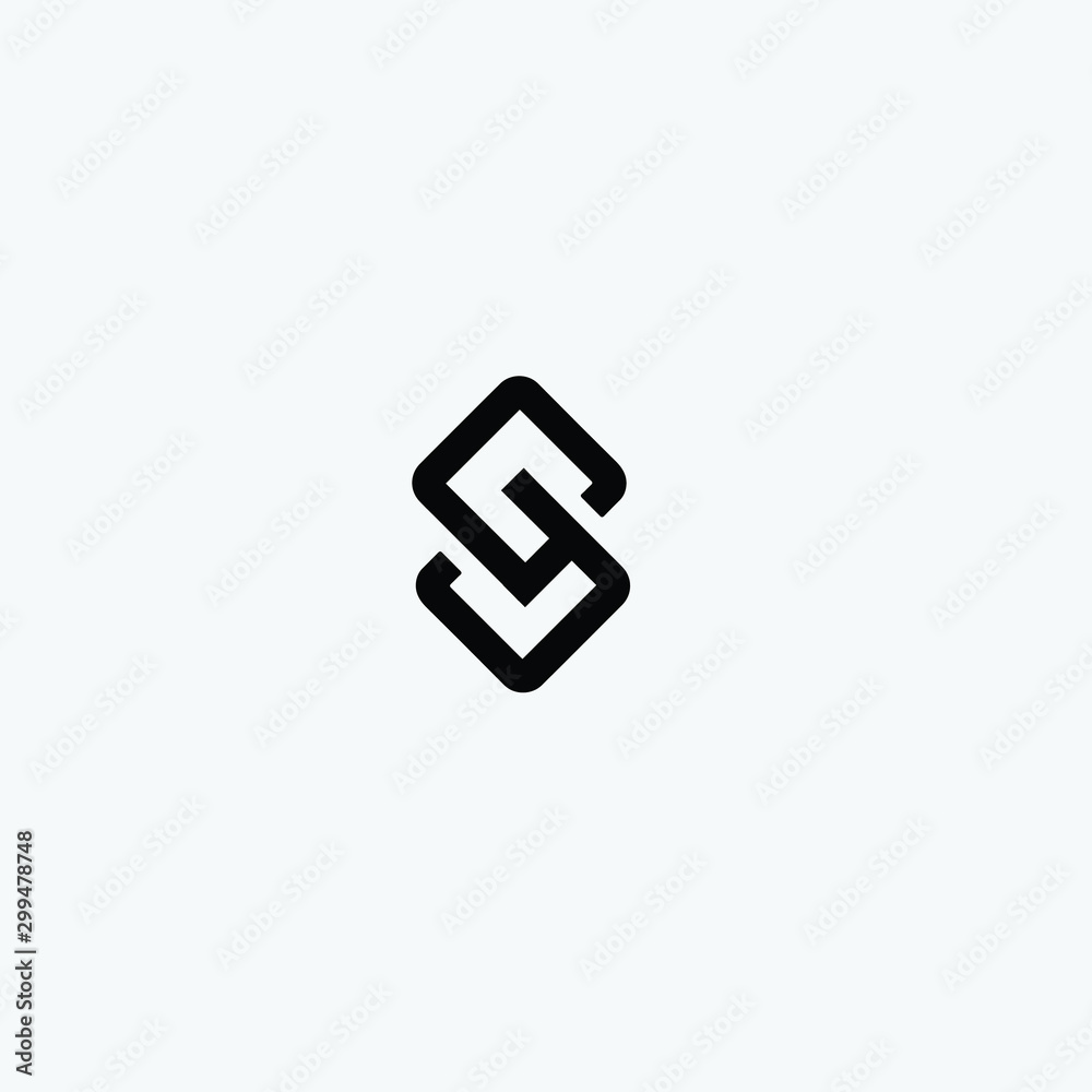 SG initials letter creative logo icon vector black color free download SG initials letter creative logo icon vector black color free download