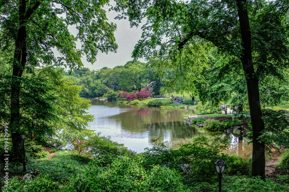 Central Park is an urban park in Manhattan, New York City, located between the Upper West Side and the Upper East Side. Central Park is the most visited urban park in the United States Central Park is an urban park in Manhattan, New York City, located between the Upper West Side and the Upper East Side. Central Park is the most visited urban park in the United States