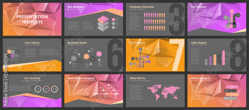 Business presentation templates