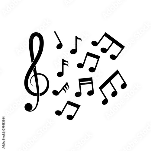 note music vector illustration