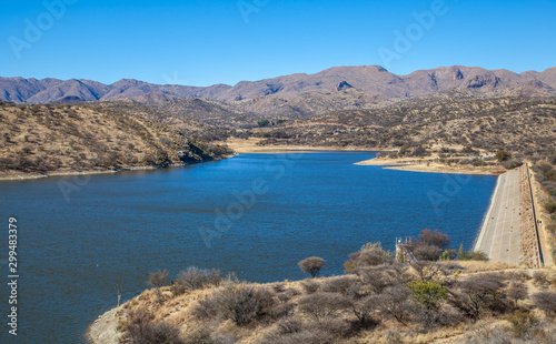 Avis dam outside Windhoek in Namibia.