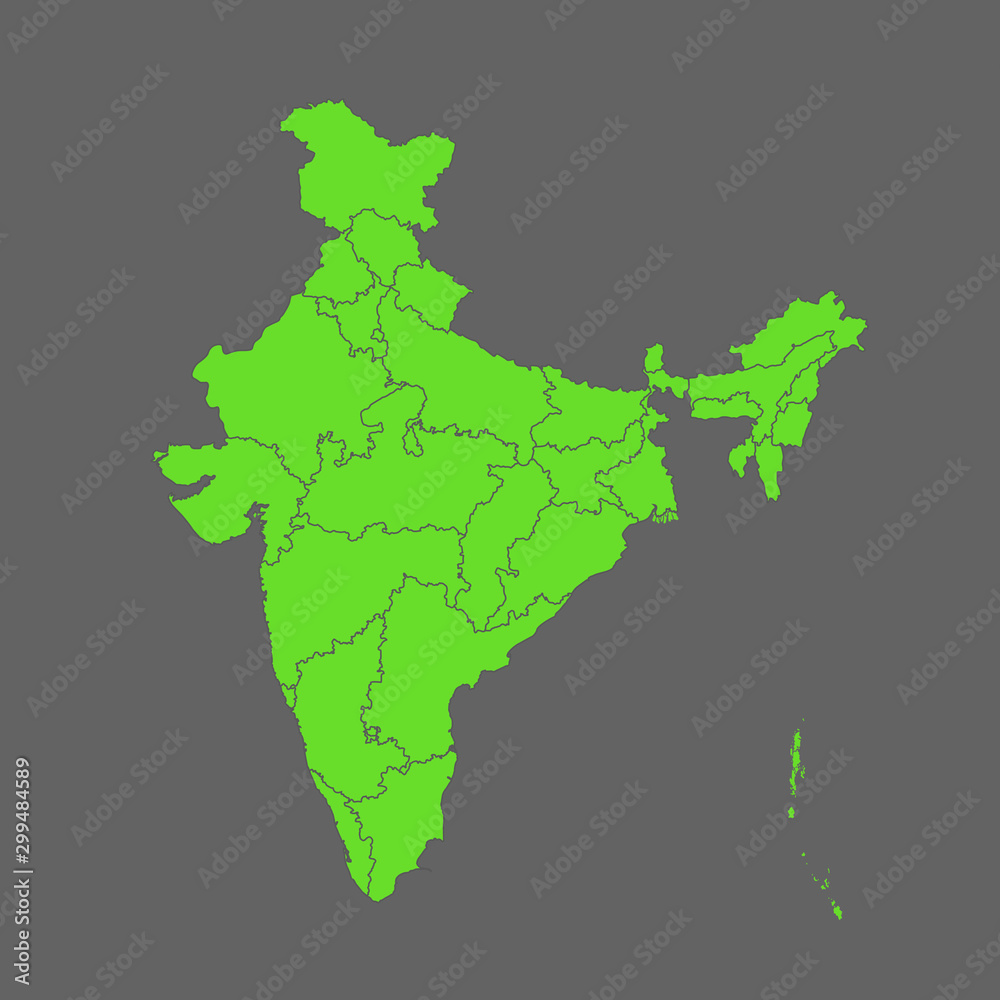 map of India