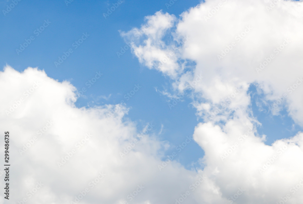 Blue sky and clouds background Blue sky and clouds background