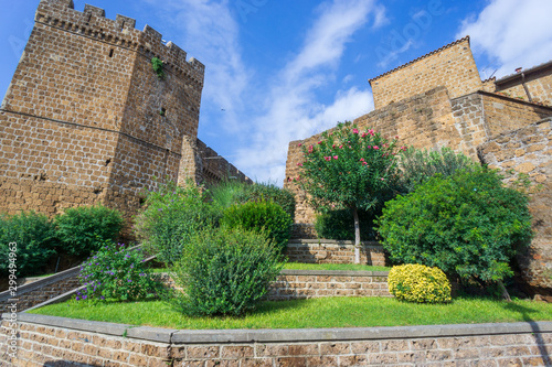 Medieval fortifications of Cerveteri, Italy