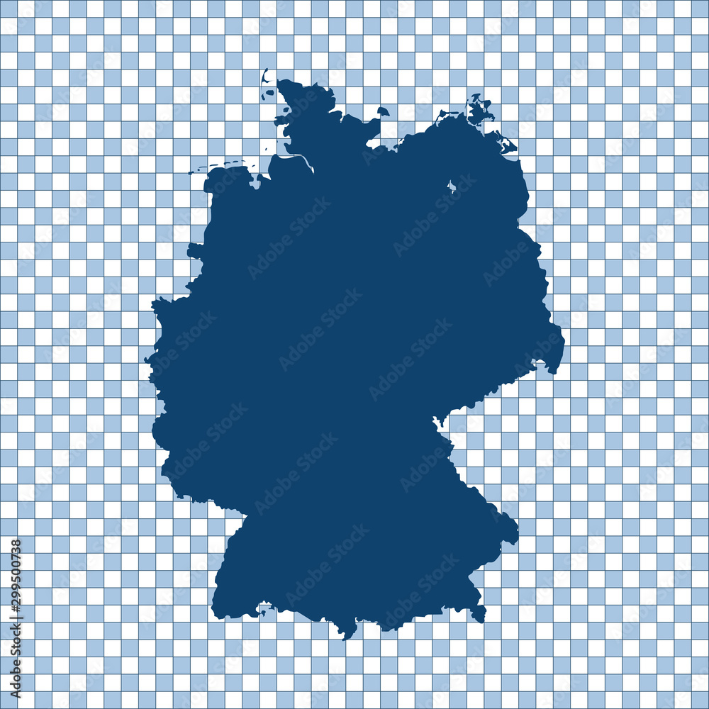 map of Germany