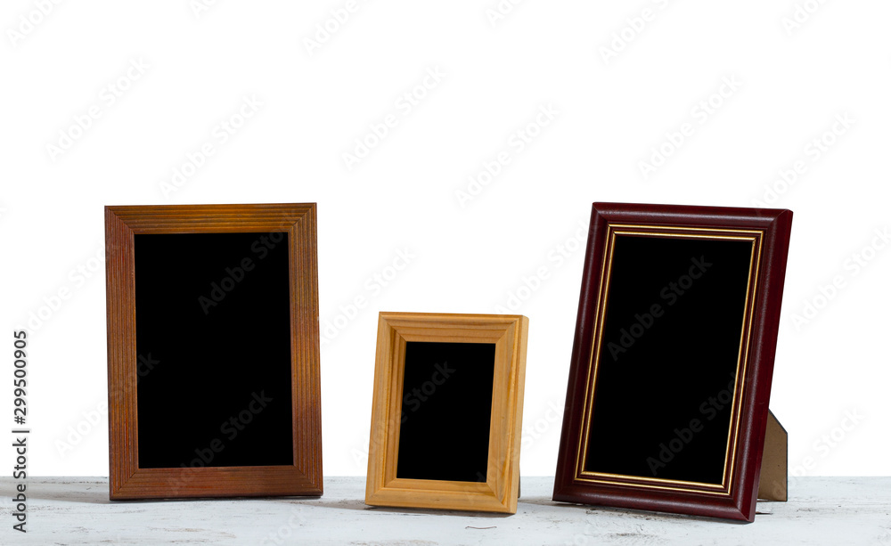photo frame on table