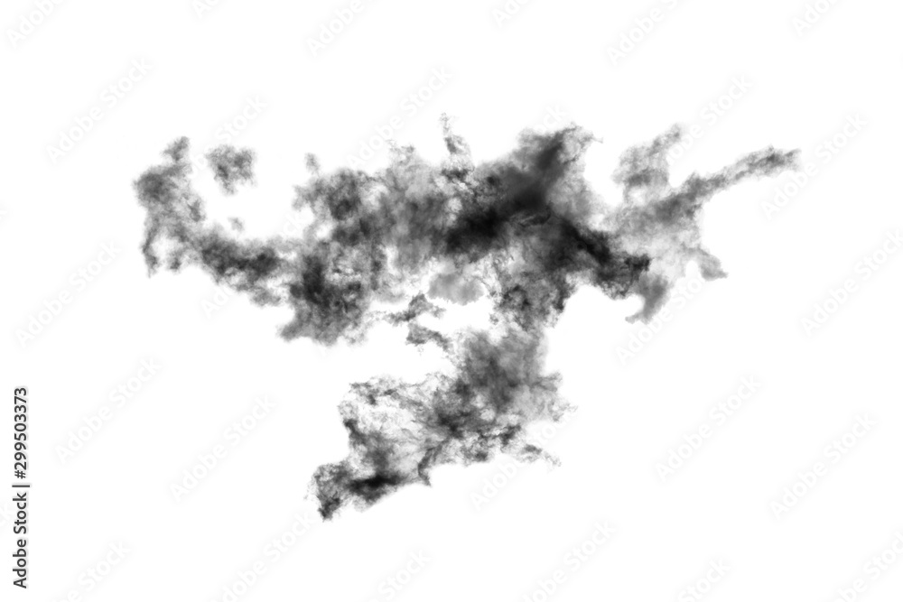 Cloud Isolated on white background,Smoke Textured,Abstract black Cloud Isolated on white background,Smoke Textured,Abstract black