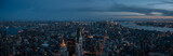 New York City cityline from above