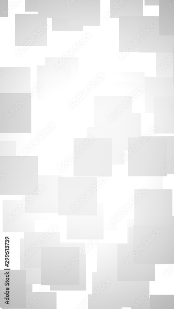 White abstract background. Misty backdrop with grey squares. 3D illustration White abstract background. Misty backdrop with grey squares. 3D illustration